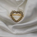 Heart link ring
